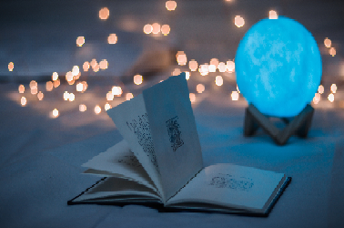 LED Moon Lamp with Stand
